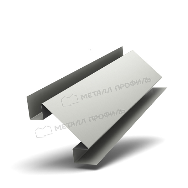 Планка угла внутреннего сложного 75х3000 (ПЭ-01-9002-0.5) ― заказать по доступной цене в интернет-магазине Компании Металл Профиль.